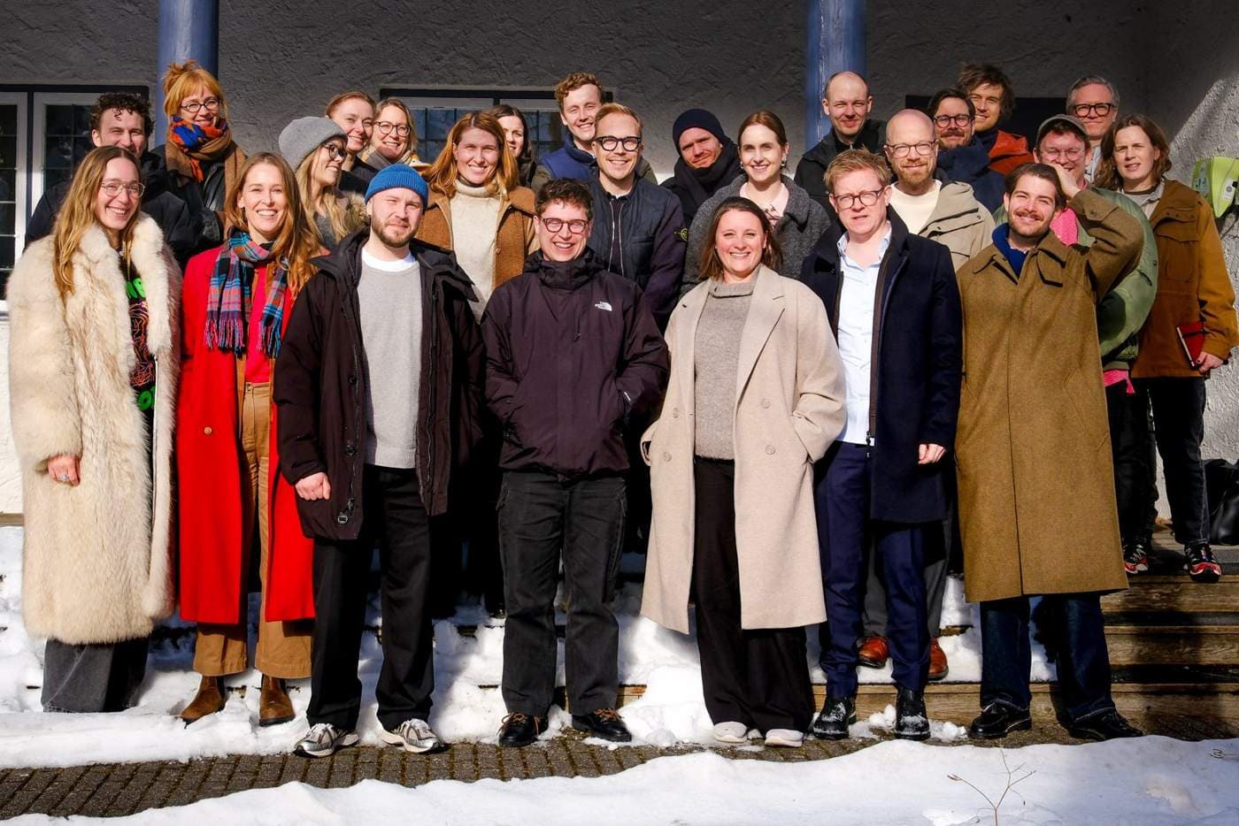 Zetland Medias samlede ledergruppe på seminar